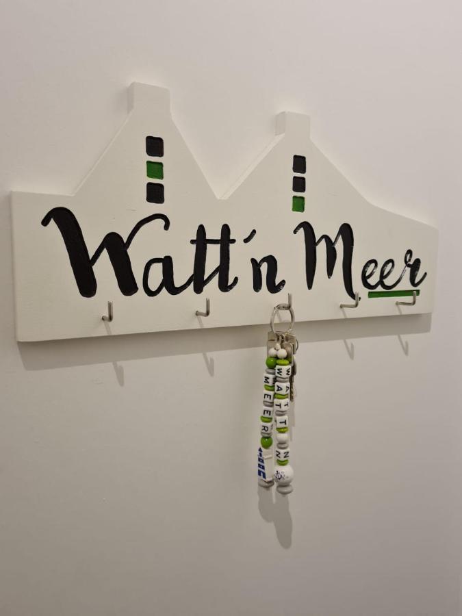 וורל Erdgeschoss Wohnung Watt'N Meer Mit Garten In Dangast מראה חיצוני תמונה